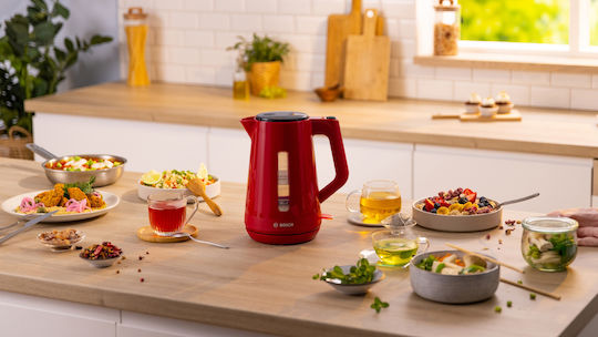 Bosch MyMoment Електрическа Кана 1.7л 2400W Червена