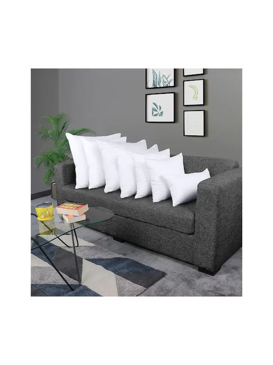 Utopia Γέμισμα Μαξιλαριών από 100% Βαμβάκι White 40x40εκ.