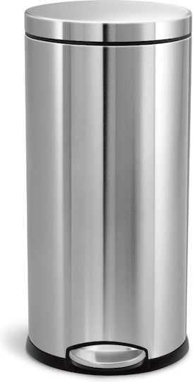 Simplehuman Metallic Waste Bin 2x30lt with Pedal