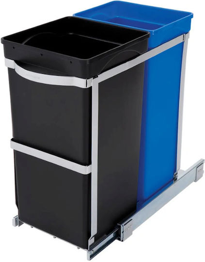 Simplehuman Пластмасов Контейнер За рециклиране 2x35лт