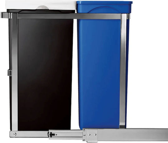 Simplehuman Пластмасов Контейнер За рециклиране 2x35лт