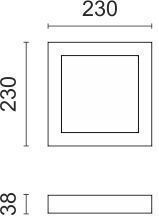 Spot Light Πλαφονιέρα LED