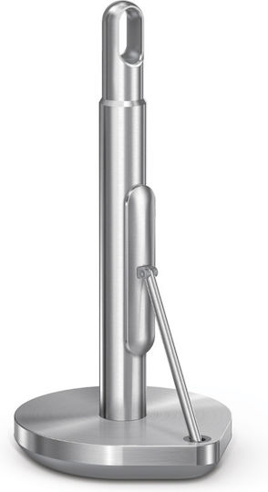 Simplehuman Βάση για Χαρτί Κουζίνας Μεταλλική Ασημί 20.3x17.8x38.1cm