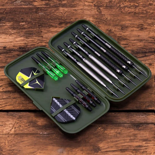 Harrows Slimcase 6 Зелен Калъф За Дартс