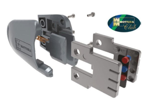 Mottura Magnetic Defender Lock Armoured Door Bronze