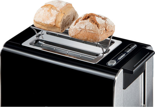 Bosch Prăjitor de pâine 2 sloturi 860W Negru