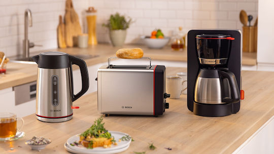 Bosch Prăjitor de pâine 2 sloturi 970W Inox