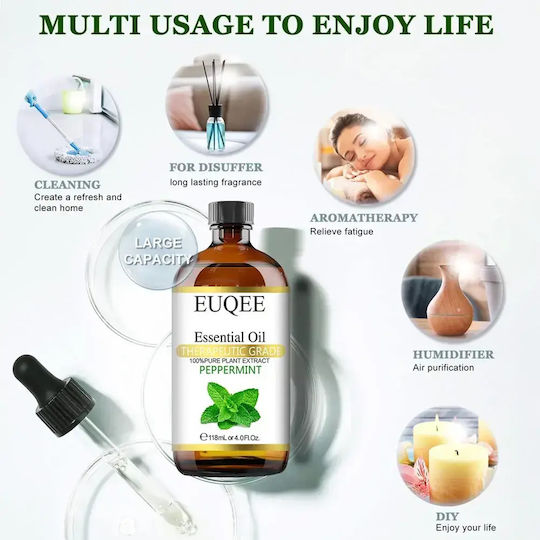 Essential Oil Euqee 16040-6 Dc Mint Ingrediente Naturale 118 Ml