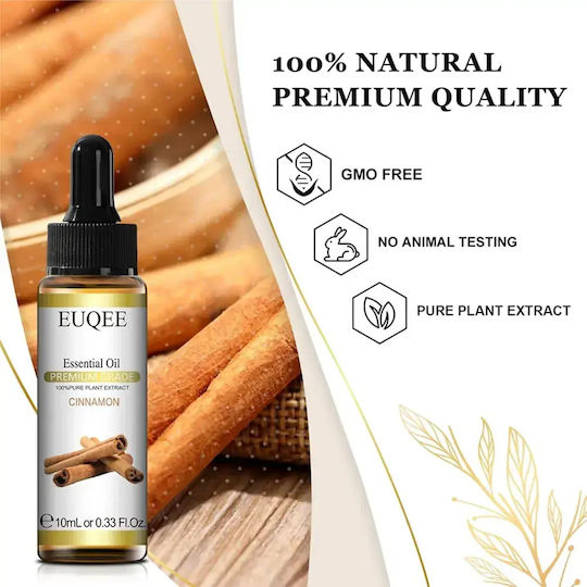 Essential Oil Euqee *16040-3 Dc Cinnamon Natural Ingredients 10 Ml