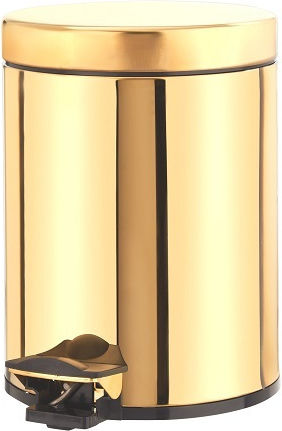 Bronze Art TT 05TT-21-9 Metallic Bathroom Basket Soft Close 5lt Gold