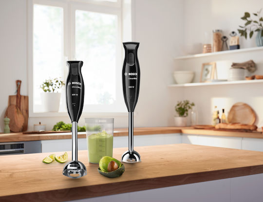 Bosch CleverMixx Ραβδομπλέντερ με Ανοξείδωτη Ράβδο 600W Μαύρο