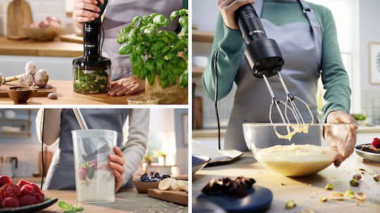 Bosch Serie 4 Hand Blender with Inox Rod 1000W Black