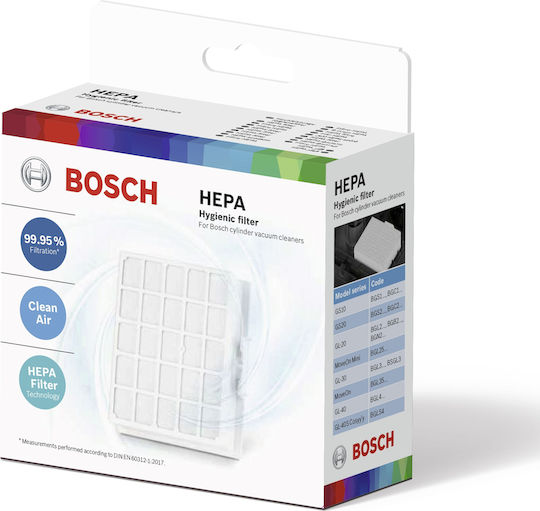 Hepa Vacuum Cleaner Filter Bosch Original Bbz156hf