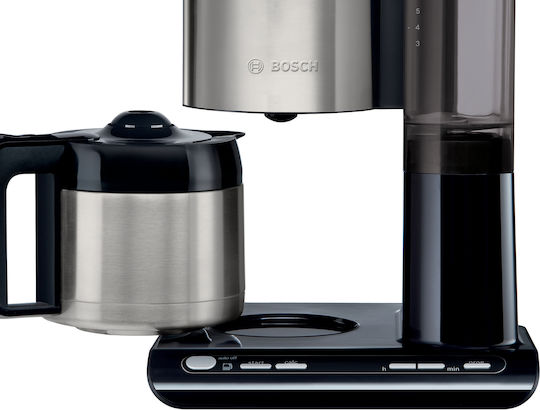 Bosch Programmable Filter Coffee Machine 1100W Inox/Black