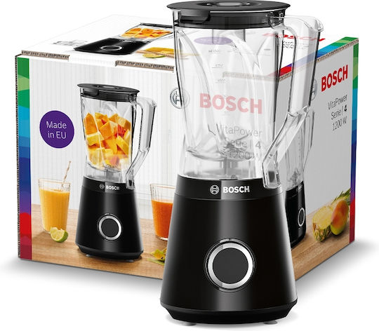 Bosch Serie 4 Блендер с Кана Тритан 1,5 л 1200W Черен