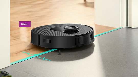 Bosch Spotless Max Σκούπα Ρομπότ με Χαρτογράφηση Laser & Απορρόφηση 11000Pa Μαύρη