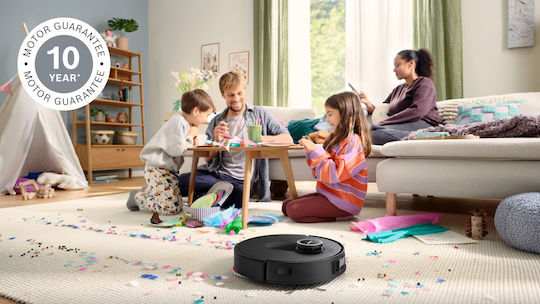 Bosch Spotless Max Cam Roboter-Staubsauger mit Kartierung Laser & Saugkraft 11000Pa Schwarze