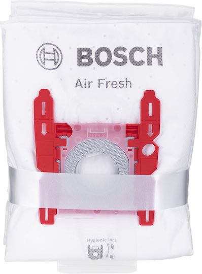 Bosch Σακούλες Σκούπας 4τμχ Συμβατή με Σκούπα Bosch / Siemens