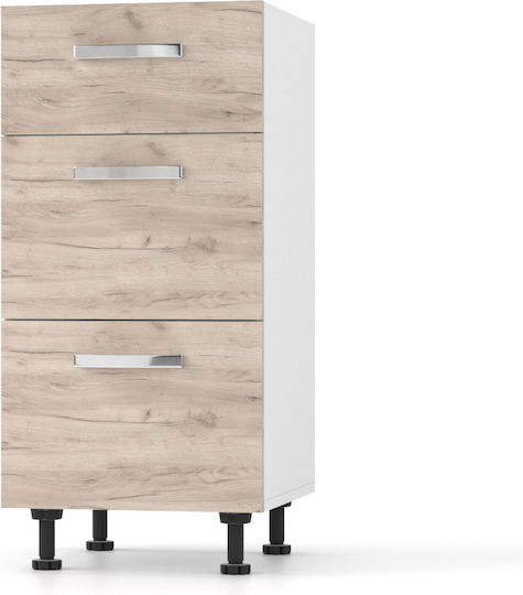 Charlotte Kitchen Floor Drawer Unit Oaks 46.5x40x82pcs