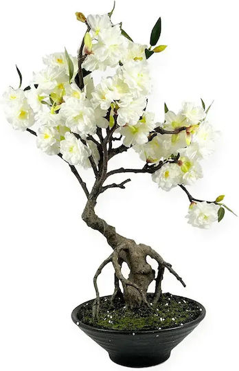 Artificial Bonsai Jup 8808978 9236-38 White 50 cm