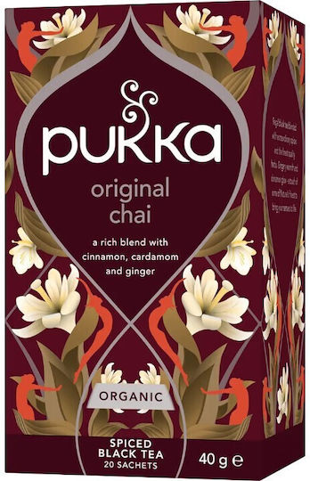 Pukka Μαύρο Τσάι Βιολογικό Προϊόν 20 Φακελάκια 40gr