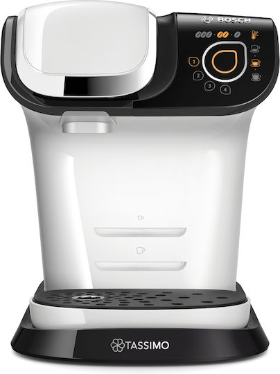 Bosch My Way 2 Pod Coffee Machine Tassimo Pressure 3.2bar White