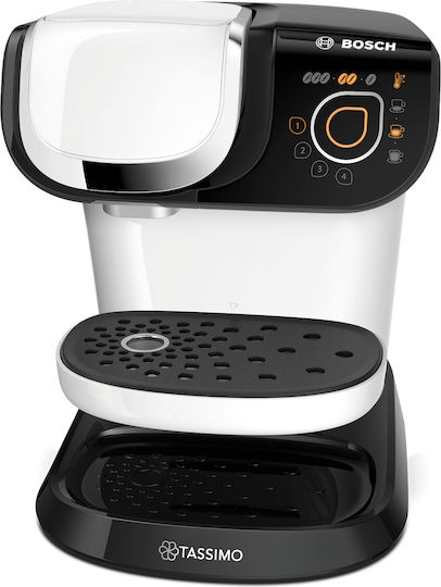 Bosch My Way 2 Pod Coffee Machine Tassimo Pressure 3.2bar White