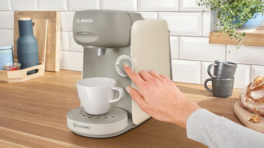 Bosch Kapsel-Kaffeemaschine Tassimo Druck 3.3bar Beige