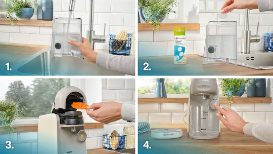 Bosch Kapsel-Kaffeemaschine Tassimo Druck 3.3bar Beige