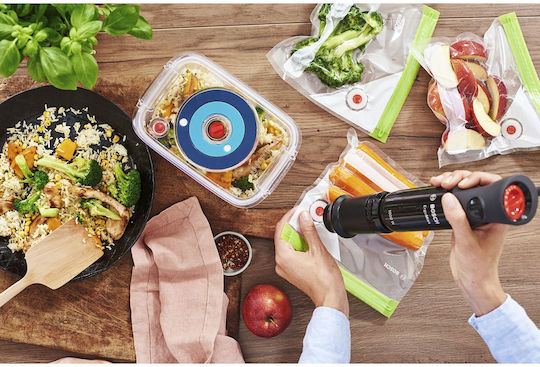 Bosch Set Cutii De Prânz Din Plastic Negre 2 Bucăți