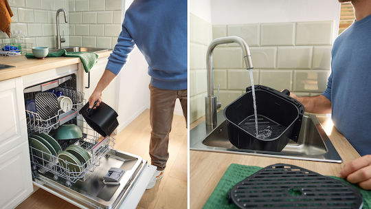 Bosch Heißluftfritteuse 6.1Es Schwarz MAF462B1