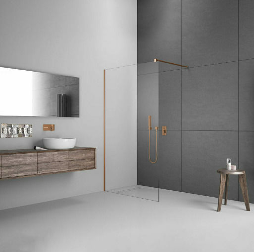 Devon Iwis Walk-in Divider de verandă Duș cu Glisare Ușă 46-68x200cm