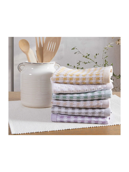 Nef-Nef Homeware Main Ποτηρόπανο από 100% Βαμβάκι σε Μωβ Χρώμα 45x68cm Nef-Nef Homeware Main Ποτηρόπανο από 100% Βαμβάκι σε Μωβ Χρώμα 45x68cm