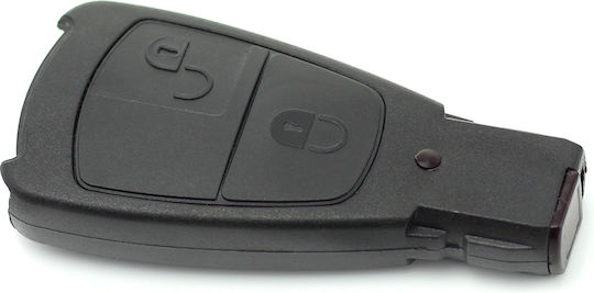 Mercedes Benz Smartkey Type Key Case 2 Buttons