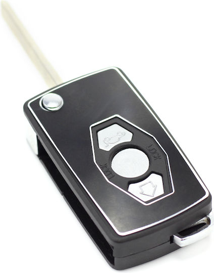 Bmw Knife-type Key Case 3 Buttons Carguard