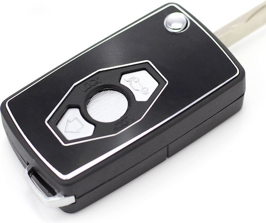 Bmw Knife-type Key Case 3 Buttons Carguard