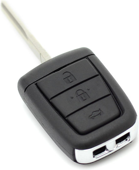 Key Case 3+1 Buttons Chevrolet