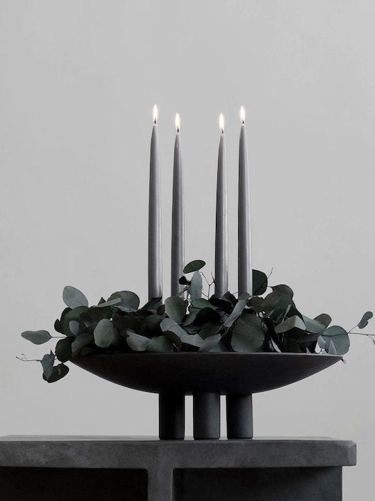 101 Copenhagen Dekorative Platte Keramik Braun 1Stück 14x45x14cm