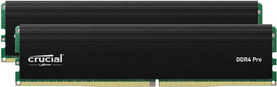 Crucial Pro DDR4 with Module 1x32GB and Speed 3200 for Desktop