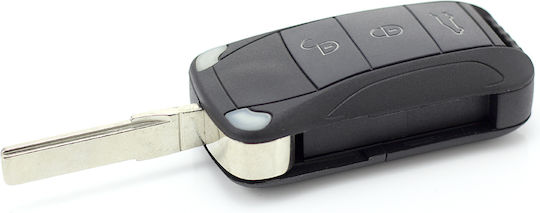 Porsche Cayenne Knife-type Key Case 3 Buttons
