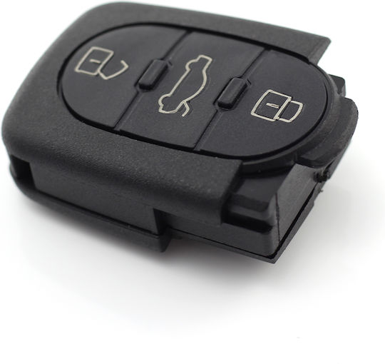 Audi 3-button Key Case Battery 1616 Carguard