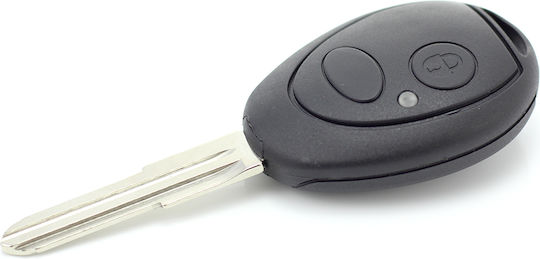 Land Rover 2-button Key Case Fixed Blade