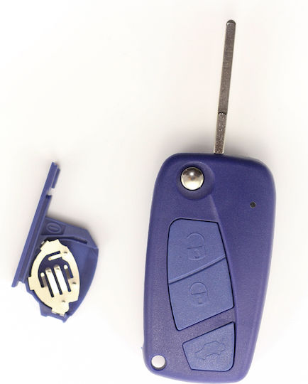 Fiat Knife-type Key Case 3 Buttons