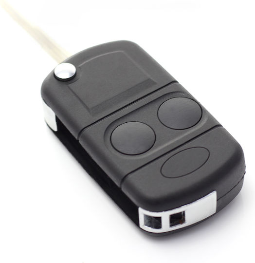 Land Rover Folding Car Key Cover Case 2 Buttons Prepared Chip