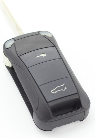 Porsche Cayenne Knife-type Key Case 2 Buttons