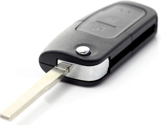 Ford 3-button Flip Key Case