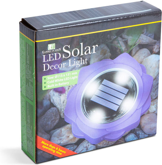 Solarleuchte Led Lila Kaltweiß 11,5 x 2,3 cm