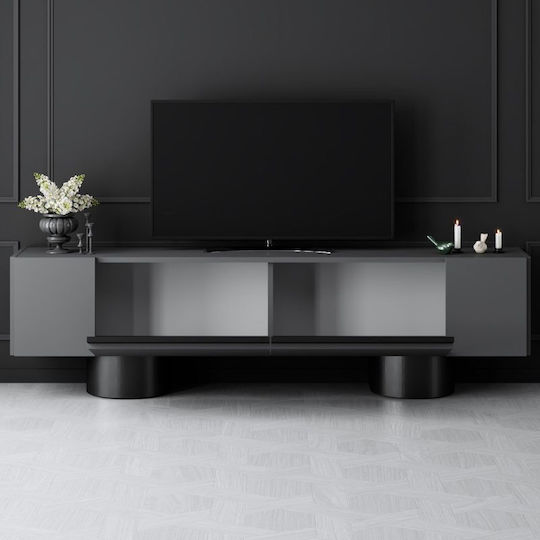 Haven Επιδαπέδιο Ανθρακί 180x30x50εκ. Haven Επιδαπέδιο Ανθρακί 180x30x50εκ.