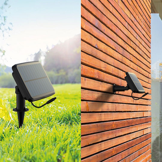 Lămpi Solare Inteligente LED RGBIC 30 Buc 13 M Bluetooth