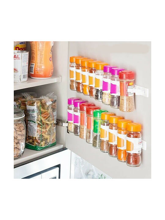 InnovaGoods Plastic Wall Mounted Spice Rack Organizer